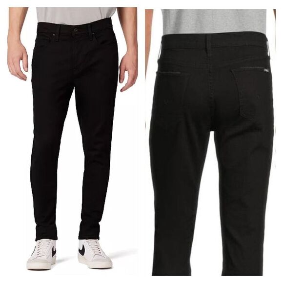 Hudson Jeans Men's High Rise Zev Skinny Larrabee Black Jeans Size 29 NWT